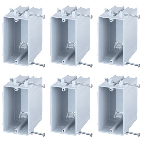 nail on box electrical|22.5 cubic inch electrical box.